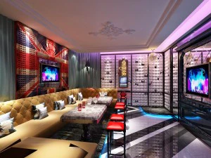 party bar ktv sauna design complete 87 3D Model