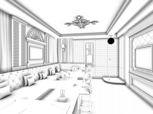 party bar ktv sauna design complete 87 Model 3D