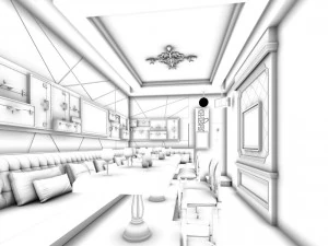 party bar ktv sauna design complete 89 3D Model