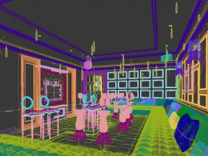 party bar ktv sauna design complete 91 3D-Modell