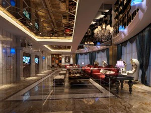 Partybar KTV Sauna Design komplett 92 3D Modell