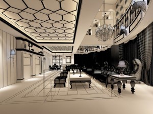 party bar ktv sauna design complete 92 3D मॉडल