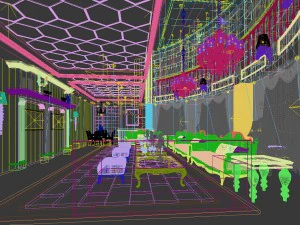 party bar ktv sauna design complete 92 3D Model