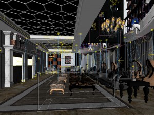 party bar ktv sauna design complete 92 3D मॉडल