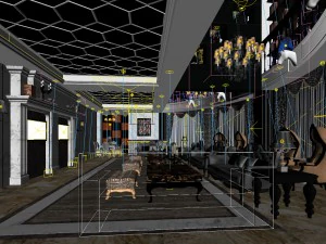 party bar ktv sauna design complete 92 3D Model