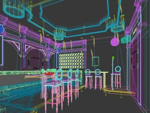 party bar ktv sauna design complete 95 3D Model