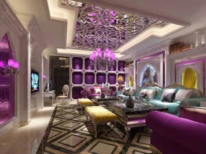 bar de fête ktv sauna design complet 96 Modèle 3D