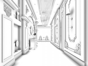 party bar ktv sauna design complete 97 Modelo 3D