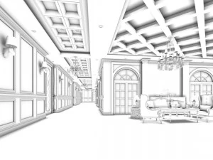 party bar ktv sauna design complete 98 3D Model