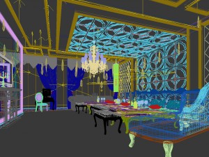 party bar ktv sauna design complete 99 3D मॉडल