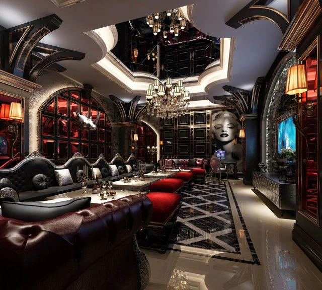 party bar ktv sauna design complete 100 3D Model .c4d .max .obj .3ds .fbx .stl .blend 