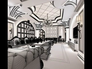 party bar ktv sauna design complete 100 3D Model