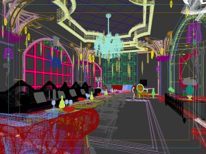 party bar ktv sauna design complete 100 3D Модель