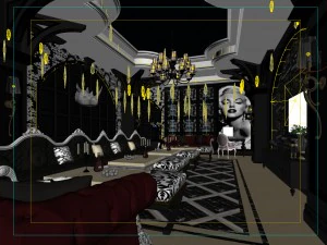 party bar ktv sauna design complete 100 3D Model