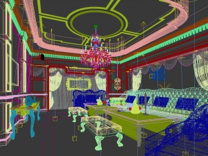 party bar ktv sauna design complete 101 3D-Modell