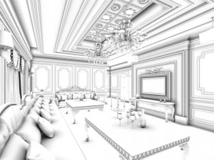 party bar ktv sauna design complete 102 3D Model