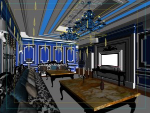 party bar ktv sauna design complete 102 Modèle 3D