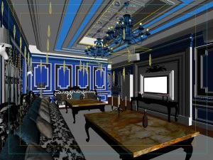 party bar ktv sauna design complete 102 3D Model