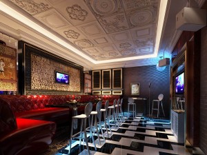 party bar ktv sauna design complete 104 Modello 3D