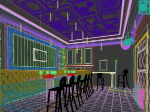 party bar ktv sauna design complete 104 Modello 3D