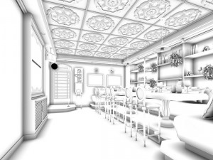 party bar ktv sauna design complete 106 Model 3D