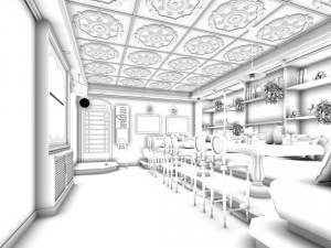 party bar ktv sauna design complete 106 3D Model