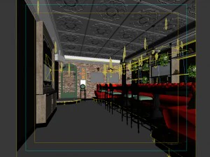 party bar ktv sauna design complete 106 3D Model