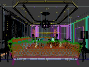 party bar ktv sauna design complete 107 3D Модель
