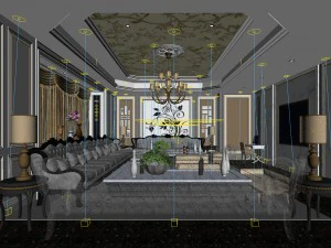 party bar ktv sauna design complete 107 3D Model