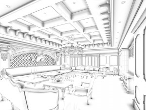 party bar ktv sauna design complete 108 3Dモデル