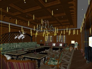 party bar ktv sauna design complete 108 3Dモデル