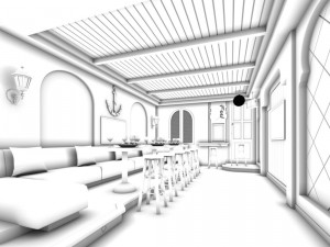 party bar ktv sauna design complete 111 3D Model