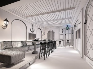 party bar ktv sauna design complete 111 3D Model