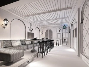 party bar ktv sauna design complete 111 3D Model