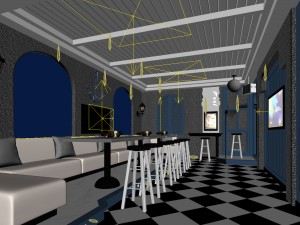 party bar ktv sauna design complete 111 3D Model