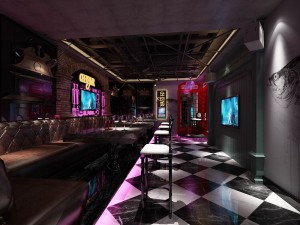 party bar ktv sauna design complete 112 3D Model