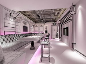 party bar ktv sauna design complete 112 3D Model