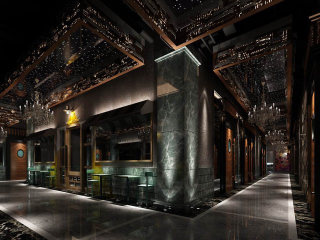 party bar ktv sauna design complete 114 Modelo 3D .c4d .max .obj .3ds .fbx .stl .blend 