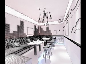 party bar ktv sauna design complete 115 3D Model