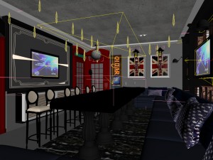 party bar ktv sauna design complete 117 3D Model