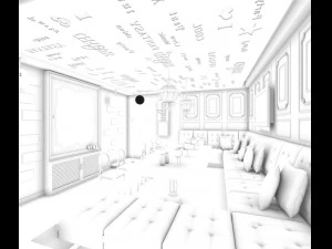 party bar ktv sauna design complete 119 3D Model
