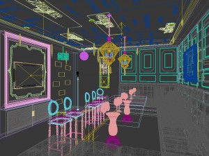 party bar ktv sauna design complete 119 3D 모델
