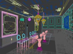 party bar ktv sauna design complete 119 3D Model