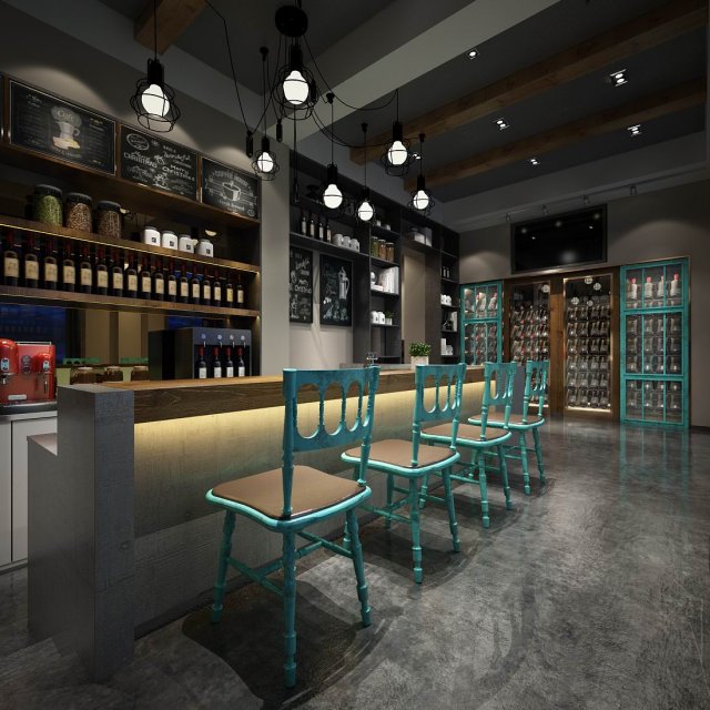 party bar ktv sauna design complete 120 3Dモデル .c4d .max .obj .3ds .fbx .stl .blend 