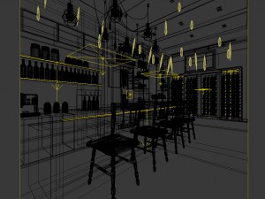 party bar ktv sauna design complete 120 3Dモデル