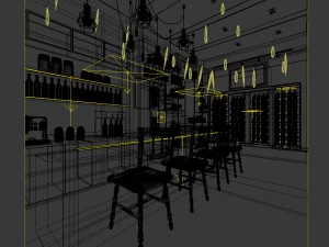 party bar ktv sauna design complete 120 3D Model