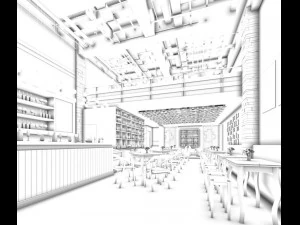 party bar ktv sauna design complete 121 3D Model
