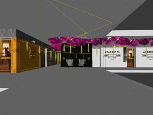 party bar ktv sauna design complete 122 3D Model