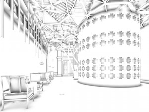 party bar ktv sauna design complete 124 3D Model