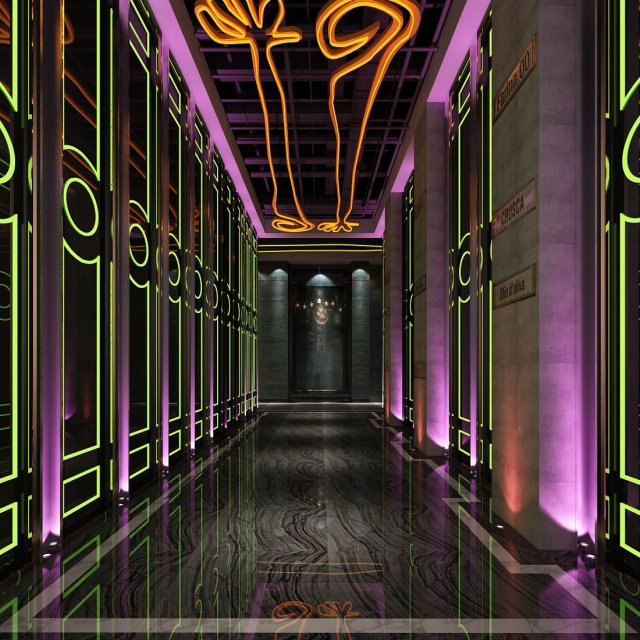party bar ktv sauna design complete 125 Modelo 3D .c4d .max .obj .3ds .fbx .stl .blend 